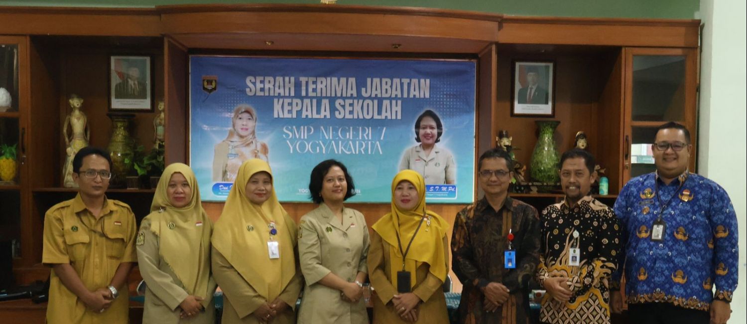 Estafet Kepemimpinan SMP Negeri 7 Yogyakarta: Fokus pada Keberlanjutan Prestasi