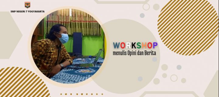 Antusiasme Peserta Workshop Menulis Opini dan Berita di SMPN 7 Yogyakarta