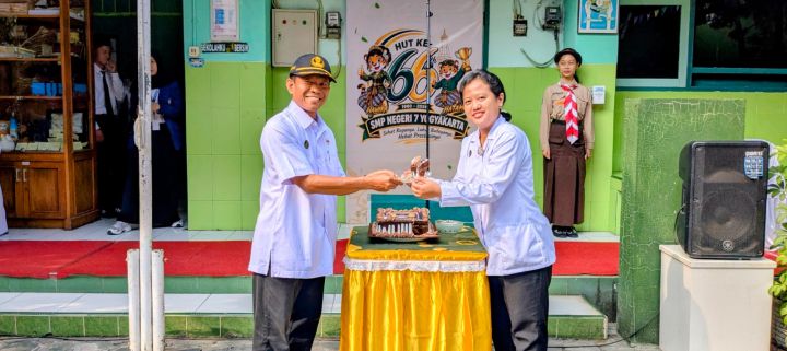 SMPN 7 Yogyakarta Rayakan HUT ke-66 dengan Semangat Sehat, Berbudaya, dan Berprestasi