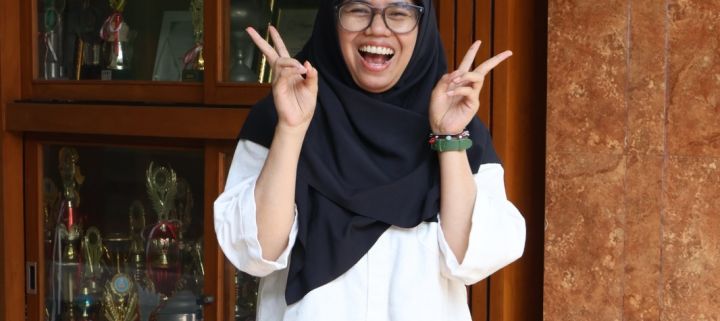 Fitria Mustika Dewi, S.Pd., Mengenal lebih dekat Guru IPS SMP Negeri 7 Yogyakarta yang hobby travelling
