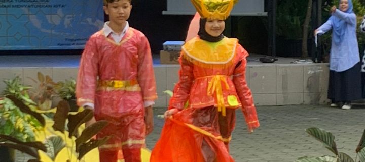 Meriahnya Fashion Show Proyek Penguatan Profil Pelajar Pancasila #4 