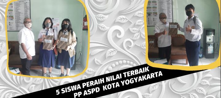 5 Siswa Peraih Nilai Terbaik PP ASPD Kota Yogyakarta Tahap 1