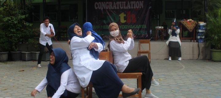 keseruan dalam perlombaan